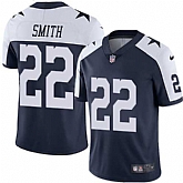 Nike Dallas Cowboys #22 Emmitt Smith Navy Blue Thanksgiving NFL Vapor Untouchable Limited Throwback Jersey,baseball caps,new era cap wholesale,wholesale hats